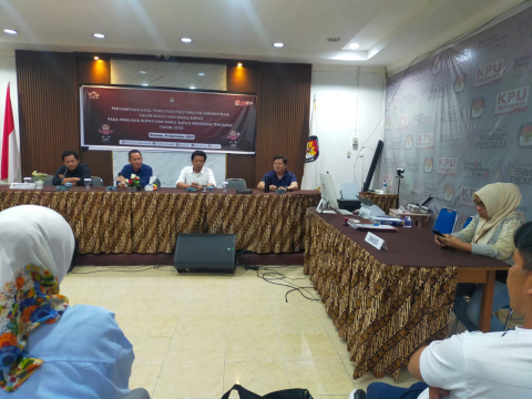 Saat Pengawasan Administrasi Perbaikan Bakal Calon Pilkada 2024